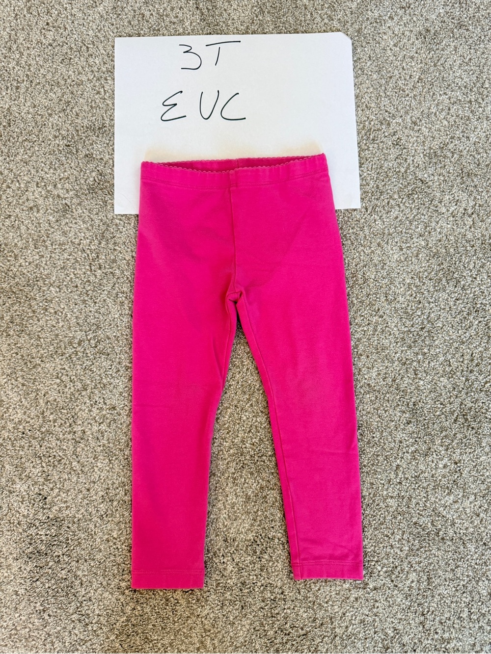 Tea Collection Hot Pink Stretch Leggings for Girls